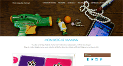 Desktop Screenshot of monblogdemaman.com